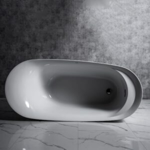 Bathroom Freestanding Acrylic Bathtub CURVED MW8235-170