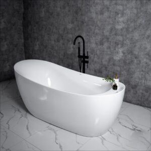 Bathroom Freestanding Acrylic Bathtub CURVED MW8235-170