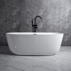 Bồn Tắm Freestanding Acrylic Bathtub CURVED MW8223S-170