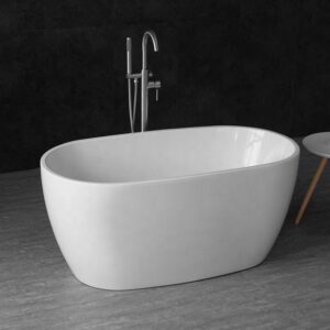 Bathroom Freestanding Acrylic Bathtub CURVED - MW8203-130