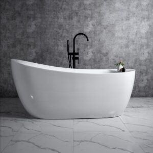 Bathroom Freestanding Acrylic Bathtub CURVED MW8235-170