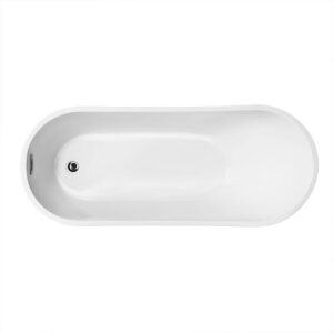 Bathroom Freestanding Acrylic Bathtub CURVED - MW8225-150