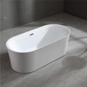 Bathroom Acrylic Massage Bathtub CURVED - MW8229-150.MS