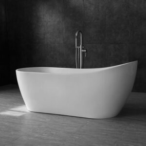 Bathroom Freestanding Acrylic Bathtub CURVED - MW8225-150