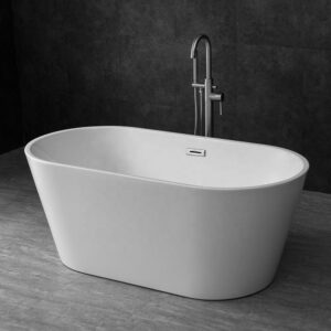 Bathroom Freestanding Acrylic Bathtub CURVED - MW8201-160