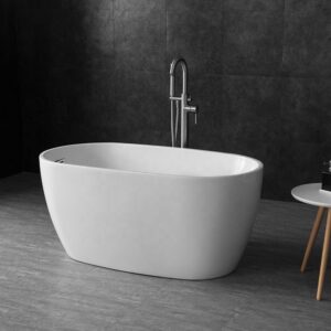 Bathroom Freestanding Acrylic Bathtub CURVED - MW8203-130