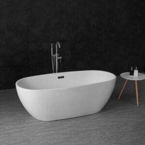 Bathroom Freestanding Acrylic Bathtub CURVED - MW8223-170