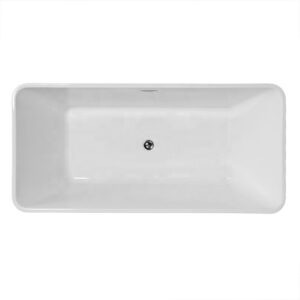 Bathroom Freestanding Acrylic Bathtub SQUARE - MW8121-170