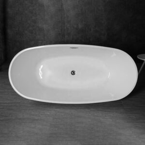 Bathroom Freestanding Acrylic Bathtub CURVED - MW8223-170