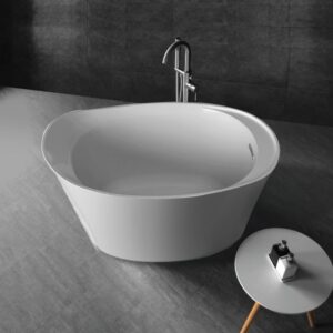 Bathroom Freestanding Acrylic Bathtub CURVED - MW8228-120