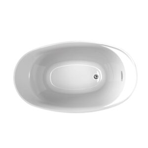 Bathroom Freestanding Acrylic Bathtub CURVED - MW8228-120