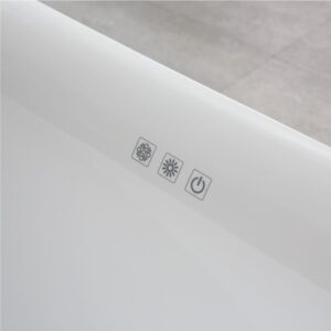 Bathroom Acrylic Massage Bathtub CURVED - MW8229-170.MS