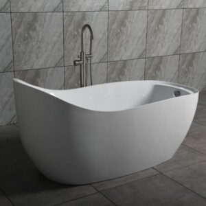 Bathroom Acrylic Massage Bathtub CURVED - MW8213-170.MS