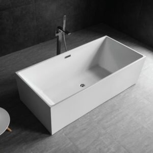 Bathroom Freestanding Acrylic Bathtub SQUARE MW8109-150