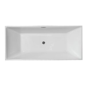 Bathroom Freestanding Acrylic Bathtub SQUARE MW8109-150