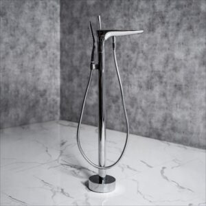 Bathroom Floor Standing Bath Shower IMPPLER - FB0002