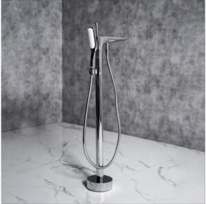 Bathroom Floor Standing Bath Shower IMPPLER - FB0002