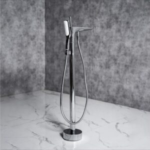 Bathroom Floor Standing Bath Shower IMPPLER - FB0002