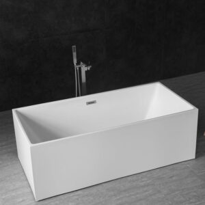 Bathroom Freestanding Acrylic Bathtub SQUARE MW8109-150