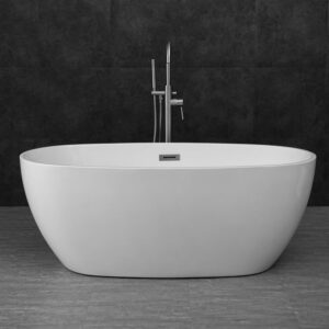 Bathroom Freestanding Acrylic Bathtub CURVED - MW8223-150