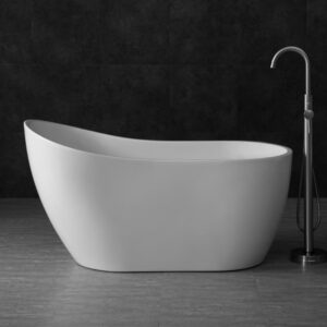 Bathroom Freestanding Acrylic Bathtub CURVED - MW8225-137