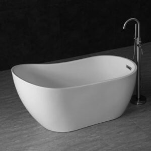 Bathroom Freestanding Acrylic Bathtub CURVED - MW8225-137