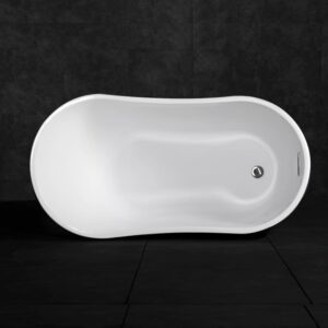 Bathroom Freestanding Acrylic Bathtub CURVED - MW8225-137