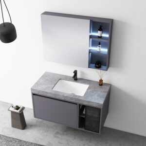 Bathroom Cabinet Mowoen - MW6803S-100