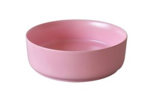 Chậu rửa mặt màu hồng tròn 8456Pink